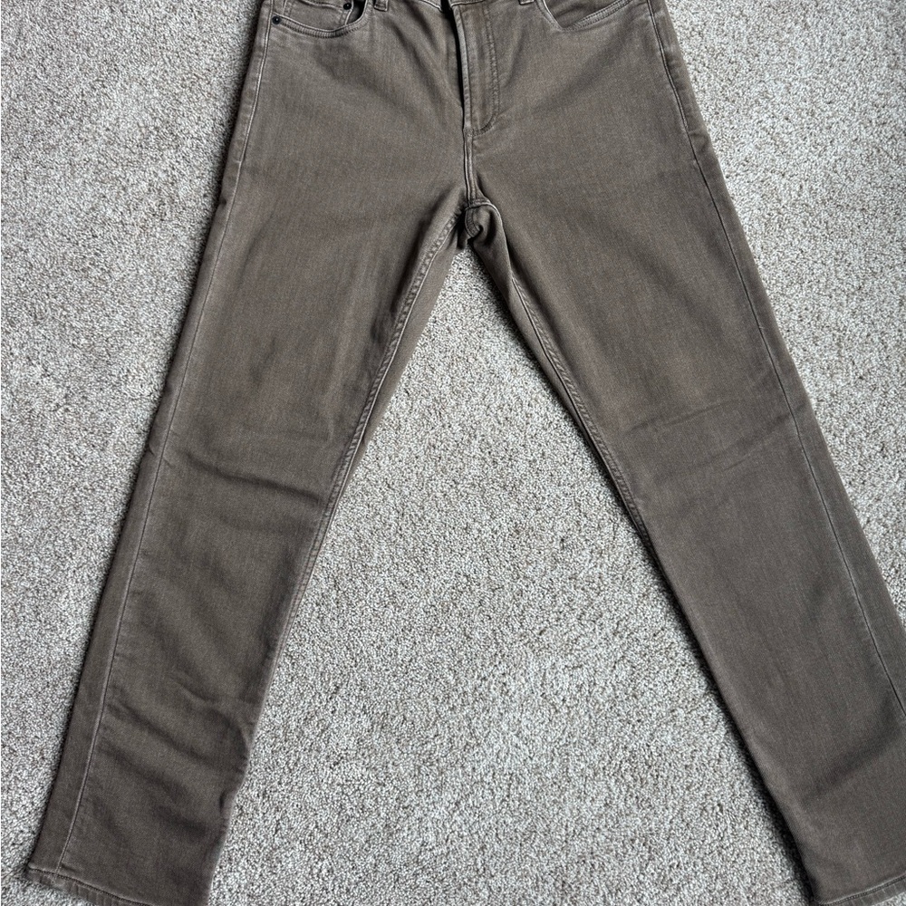 Faherty Stretch Terry 5 Pocket Pant Driftwood